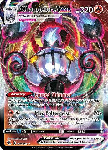 Chandelure VMAX (040/264) [Espada y Escudo-Golpe Fusión]