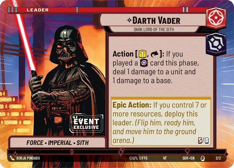 Dark Vador - Seigneur Noir des Sith (2/2) (Hyperspace) (Promo événementielle) (2/2) [Divers]