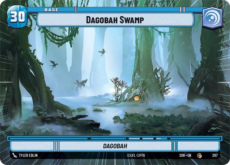Marais de Dagobah // Bouclier (Hyperespace) (287 // T04) [Étincelle de Rébellion]