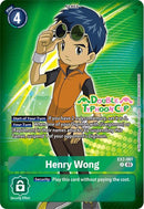 Henry Wong [EX2-061] (Reimpresión) [Starter Deck: Doble Tifón - Cartas de Pre-Lanzamiento del Set de Mazo Avanzado]