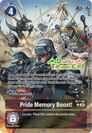 ¡Potenciador de memoria de orgullo! [BT7-105] (Paquete de bonificación) [Mazo de inicio: Cartas de pre-lanzamiento del set de mazo avanzado Doble Tifón]