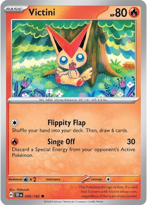 Victini (030/162) [Escarlata y Púrpura-Fuerzas Temporales]