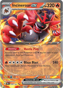 Incineroar ex (034/162) [Escarlata y Púrpura: Fuerzas Temporales]