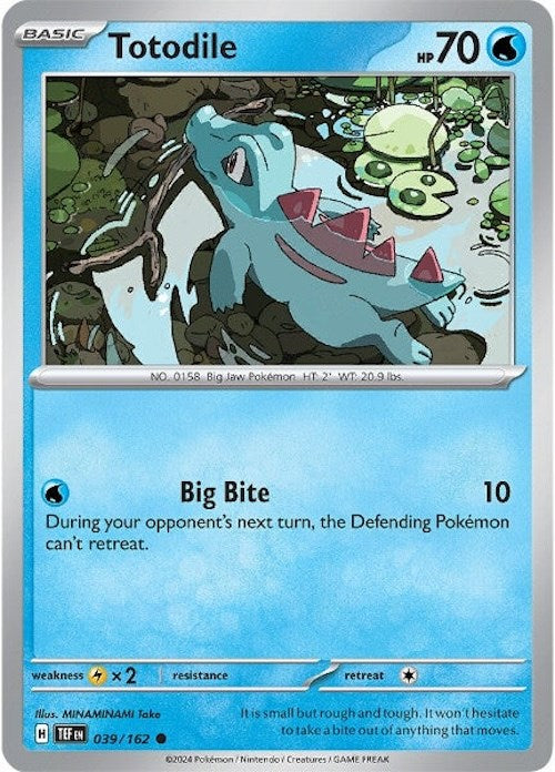 Totodile (039/162) [Escarlata y Púrpura: Fuerzas Temporales]
