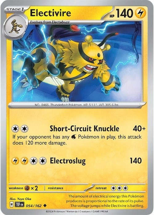 Electivire (054/162) [Escarlata y Púrpura: Fuerzas Temporales]