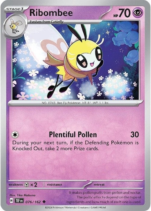 Ribombee (076/162) [Escarlata y Púrpura: Fuerzas Temporales]