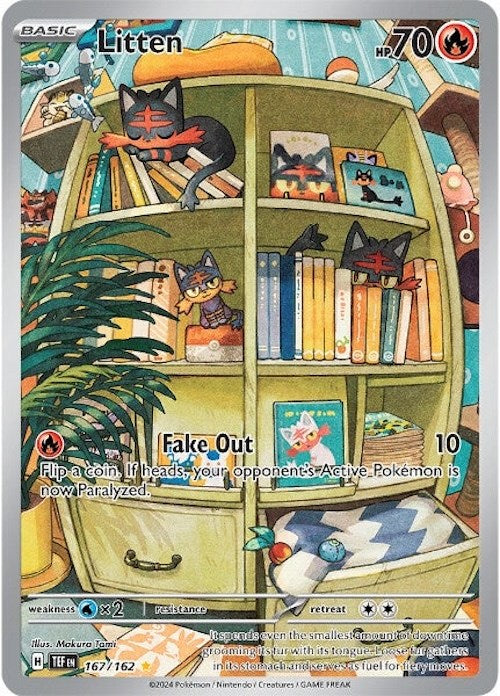 Litten (167/162) [Escarlata y Púrpura: Fuerzas Temporales]