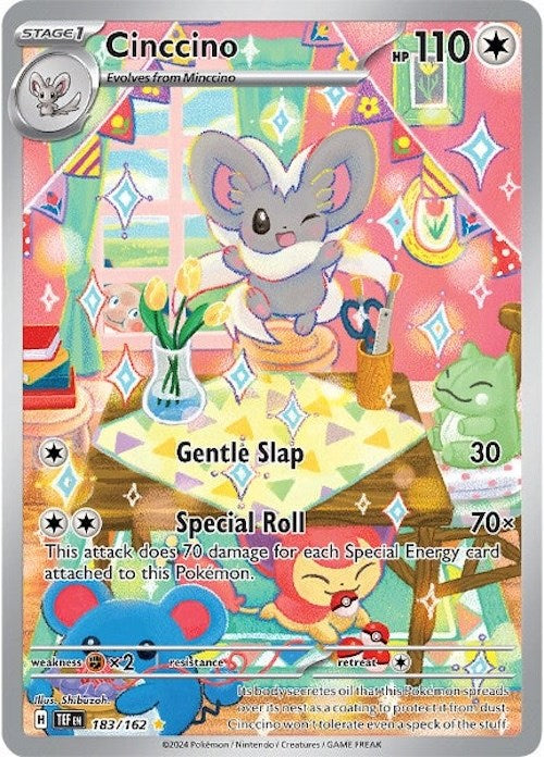 Cinccino (183/162) [Escarlata y Púrpura-Fuerzas Temporales]