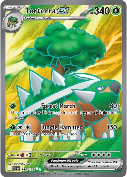 Torterra ex (185/162) [Escarlata y Púrpura: Fuerzas Temporales]