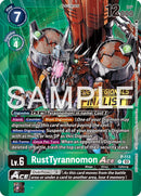 RustTyrannomon Ace [P-113] (Finalista de los Regionales de 2024) [Cartas Promocionales]