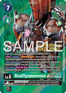 RustTyrannomon Ace [P-113] (Participante de los Regionales 2024) [Cartas Promocionales]