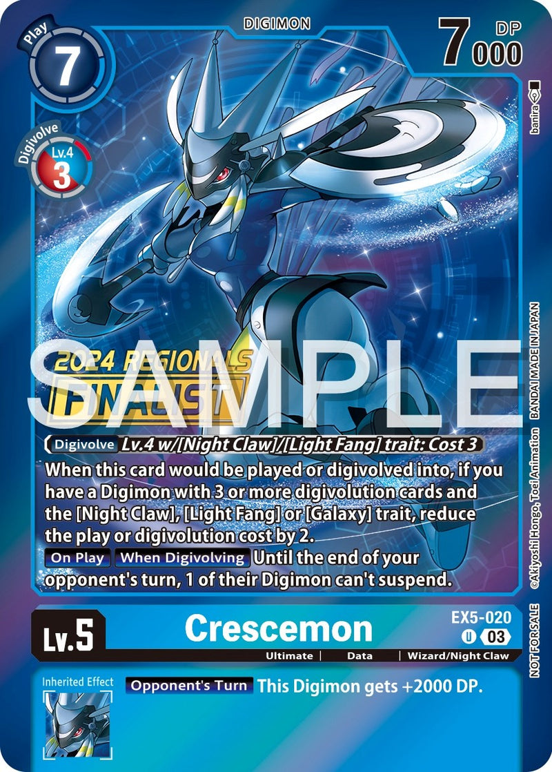 Crescemon [EX5-020] (Finalista de los Regionales de 2024) [Promos Coliseo de Animales]