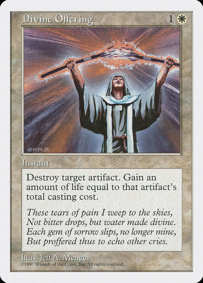 Offrande divine [Cinquième édition]