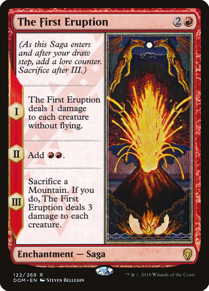 La première éruption [Dominaria]