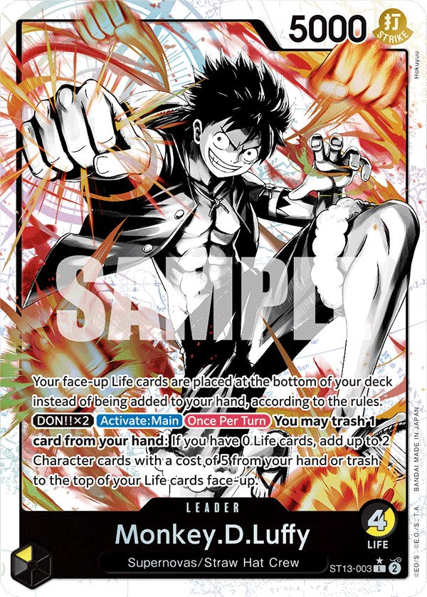Monkey.D.Luffy (Parallel) [Ultra Deck: Los Tres Hermanos]
