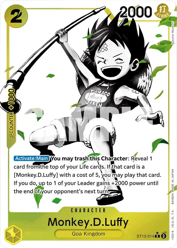 Monkey.D.Luffy (Parallel) [Ultra Deck: Los Tres Hermanos]