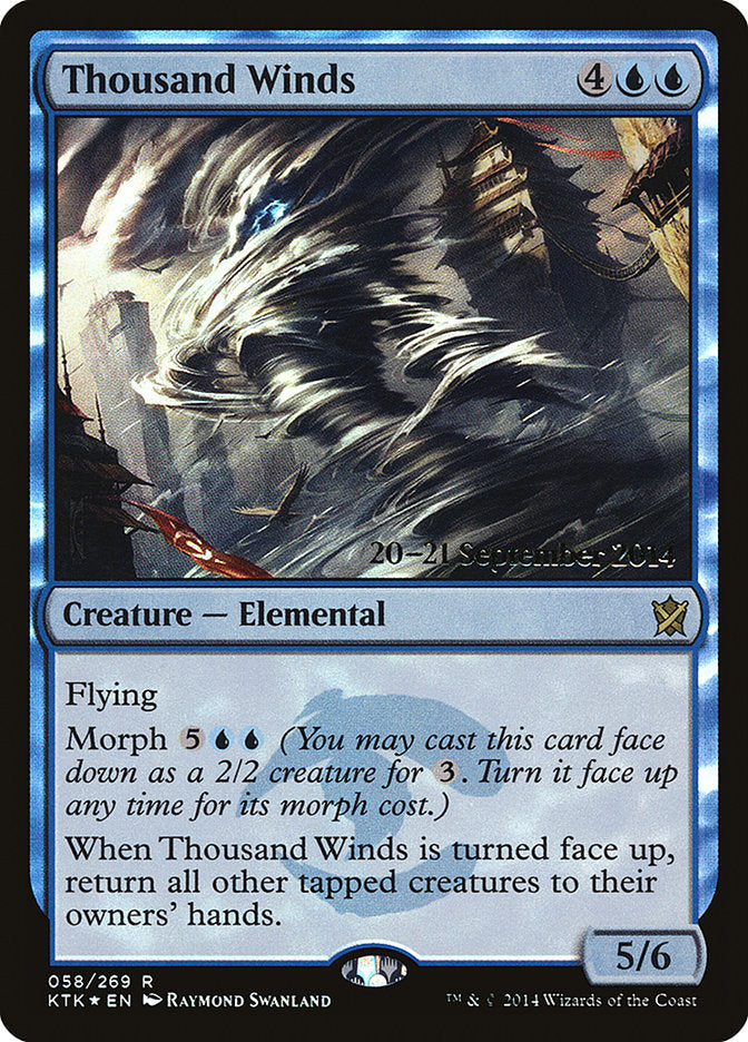 Mille Vents [Cartes promos d'avant-première Les Khans de Tarkir]