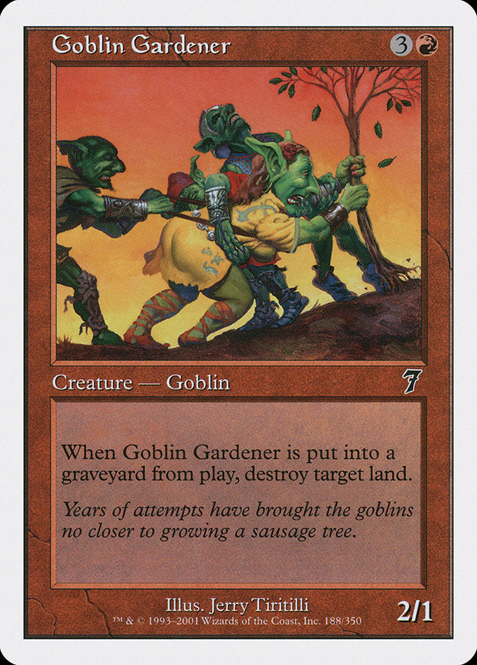Jardinier gobelin [Septième édition]