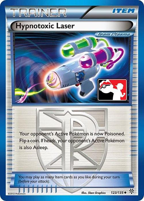 Láser Hipnotóxico (123/135) (Equipo Plasma) [Cartas de Liga y Campeonato]