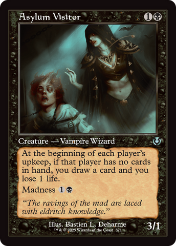 Visitante del manicomio (Marco retro) [Innistrad Remastered]