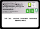 Image for Code Card - Temporal Forces Elite Trainer Box [Walking Wake] - Pokemon
