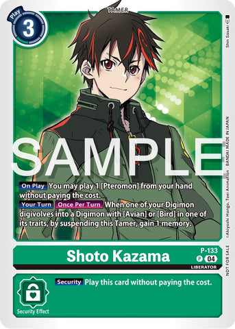 Shoto Kazama [P-133] [Cartas promocionales]