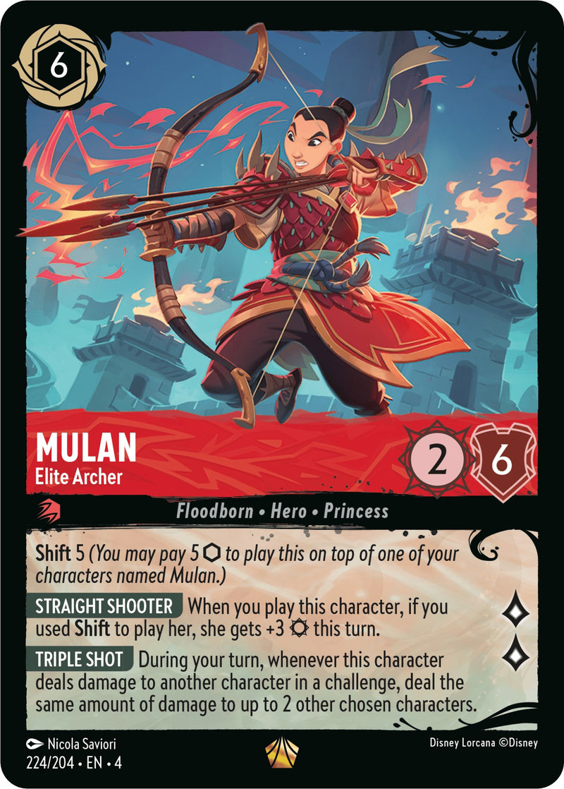 Mulan - Arquera de Élite (224/204) (244/204) [Aventura del Iluminador: Problemas en la Oscuridad]
