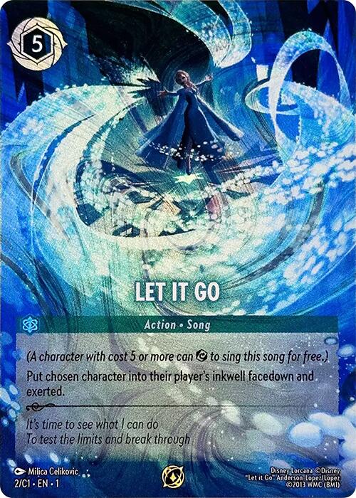 Let It Go (2) [Cartas promocionales]