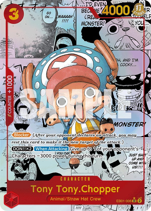 Tony Tony.Chopper (Arte alternativo) (Manga) [Booster extra: Colección Conmemorativa]