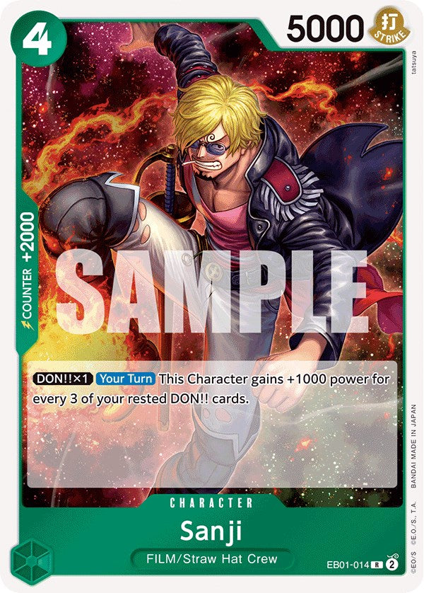 Sanji [Sobre Adicional: Memorial Collection]