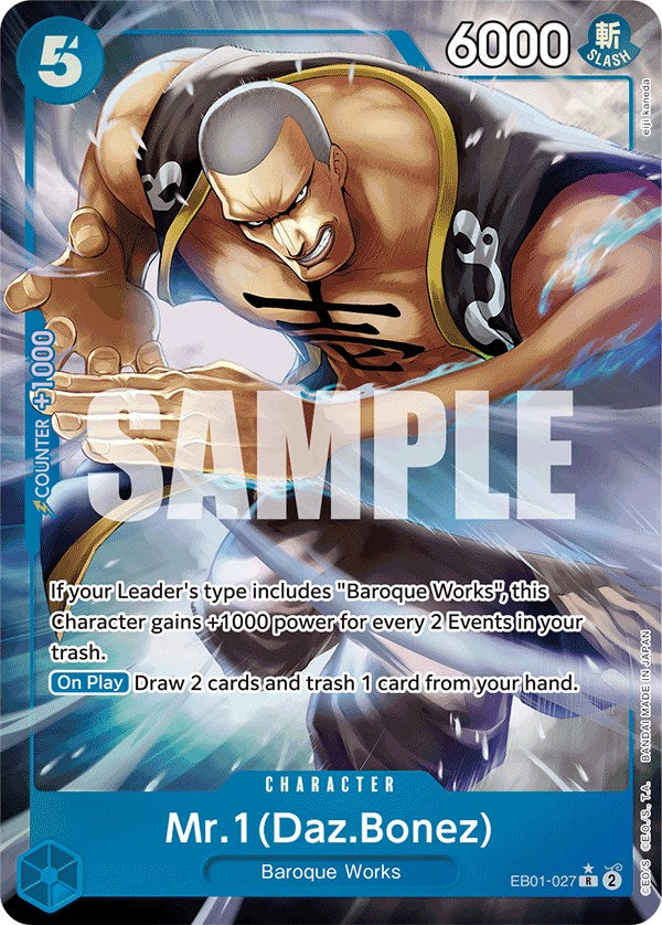 Sr. 1 (Daz.Bonez) (Arte Alternativo) [Extra Booster: Memorial Collection]