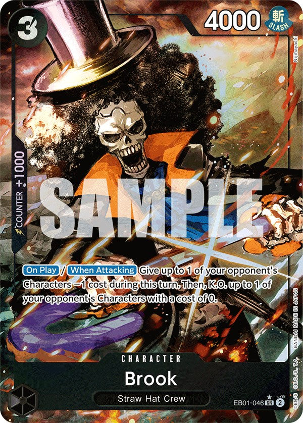 Brook (Arte Alternativo) [Extra Booster: Memorial Collection]