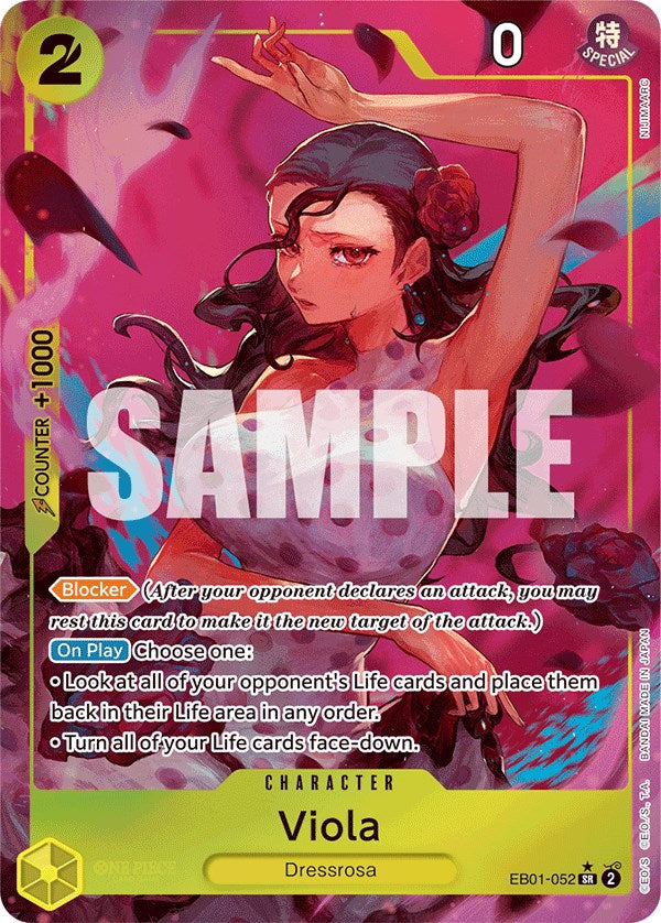 Viola (Arte alternativo) [Extra Booster: Memorial Collection]