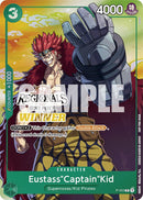 Eustass "Capitán" Kid (Regional Presencial 2024 Vol. 2) [Ganador] [Cartas Promocionales de One Piece]