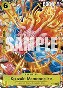 Kozuki Momonosuke (Paquete de evento Vol. 4) [Cartas promocionales de One Piece]