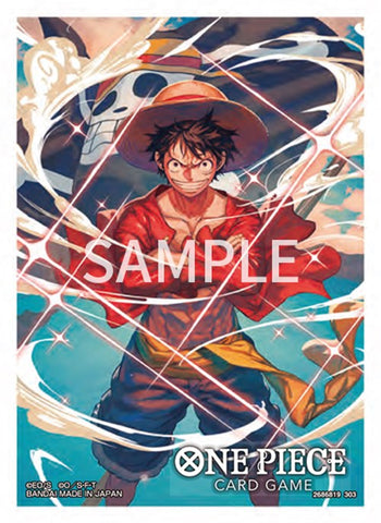 Bandai: 10 fundas para cartas - Monkey.D.Luffy