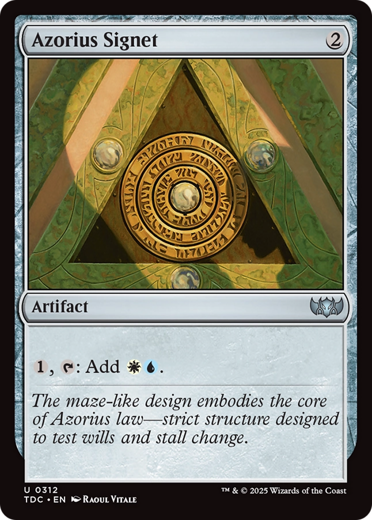 Sceau d'Azorius [Tarkir : Commander Dracostorm]