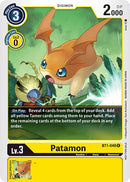 Patamon [BT1-048] (Paquete de torneo oficial Vol.3) [Promociones de refuerzo especiales de lanzamiento]