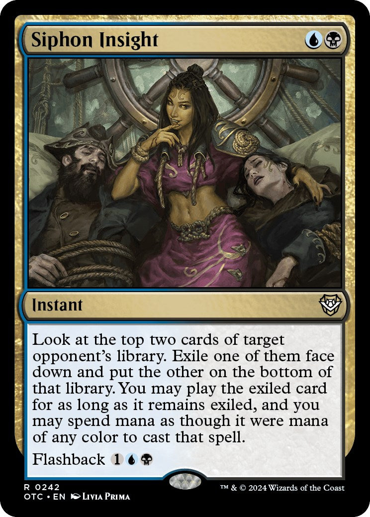 Siphon Insight [Commander d'Outlaws of Thunder Junction]