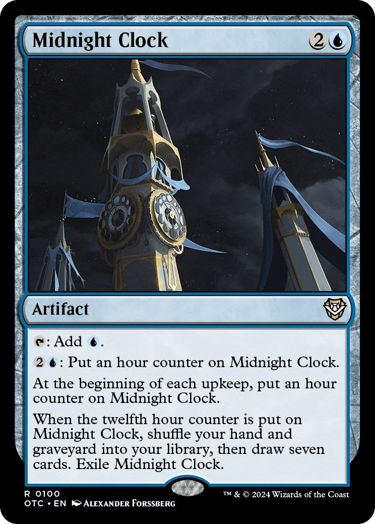 Horloge de minuit [Commander Les hors-la-loi de Croisetonnerre]