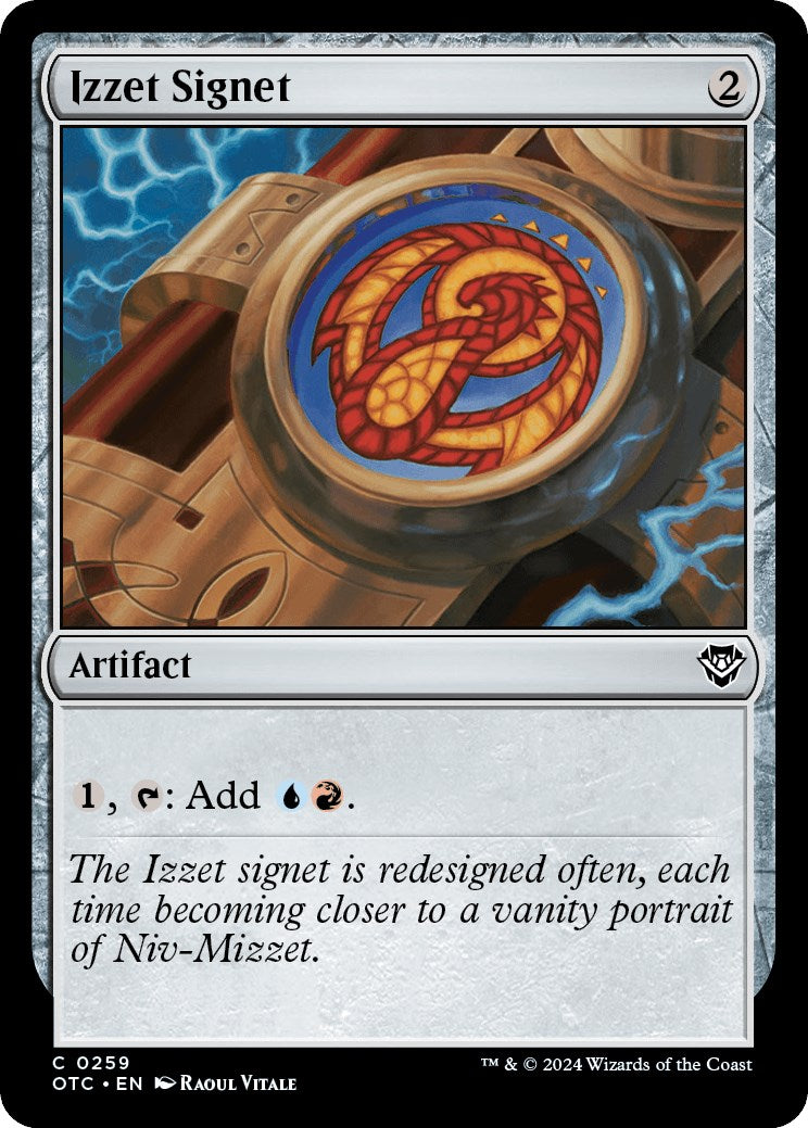 Sceau d'Izzet [Commander Hors-la-loi de Croisetonnerre]