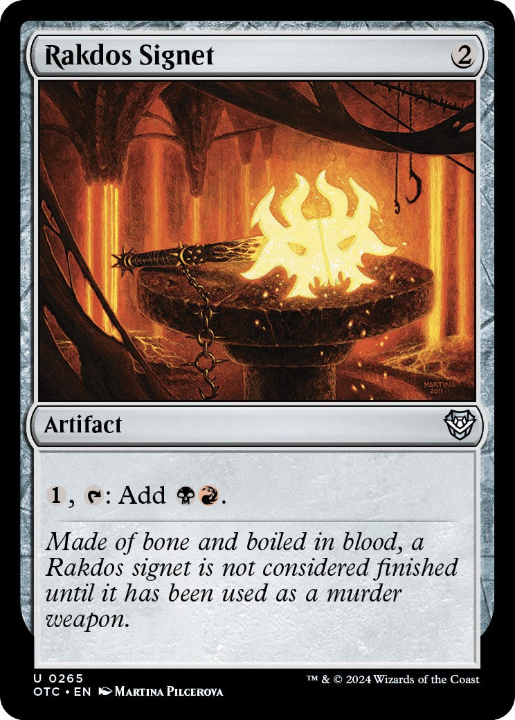 Sceau de Rakdos [Commander Les hors-la-loi de Croisetonnerre]