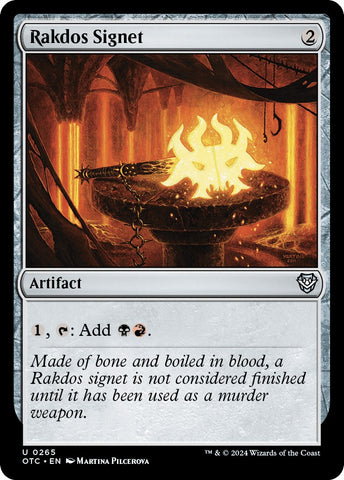 Sello Rakdos [Comandante de Forajidos de Cruce Trueno]