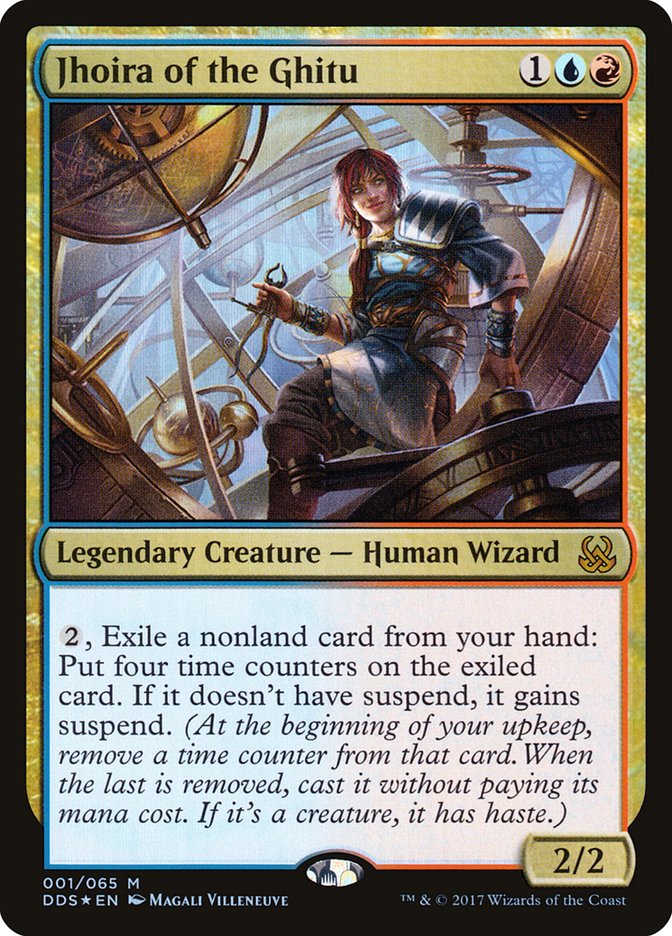 Jhoira de Ghitu [Decks affrontement : Esprit contre force]