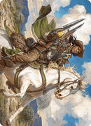 Wylie Duke, Carte artistique de héros Atiin [Série d'illustrations Les Hors-la-loi de Croisetonnerre]