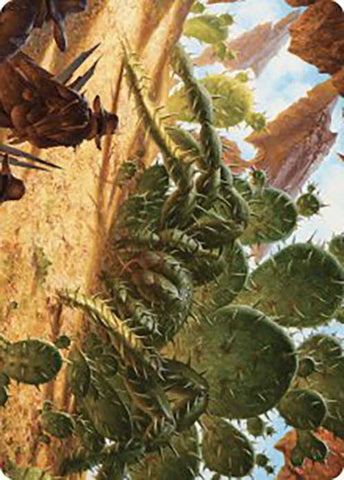 Tarjeta de arte Cactarántula [Serie de arte Forajidos de Cruce de Truenos]