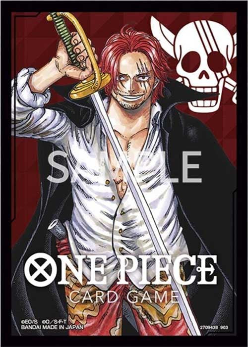 Bandai: Protectores de cartas de 10 unidades - Shanks (Edición limitada)