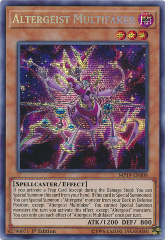 Altergeist Multifaker [MP19-FR009] Secrète Rare Prismatique