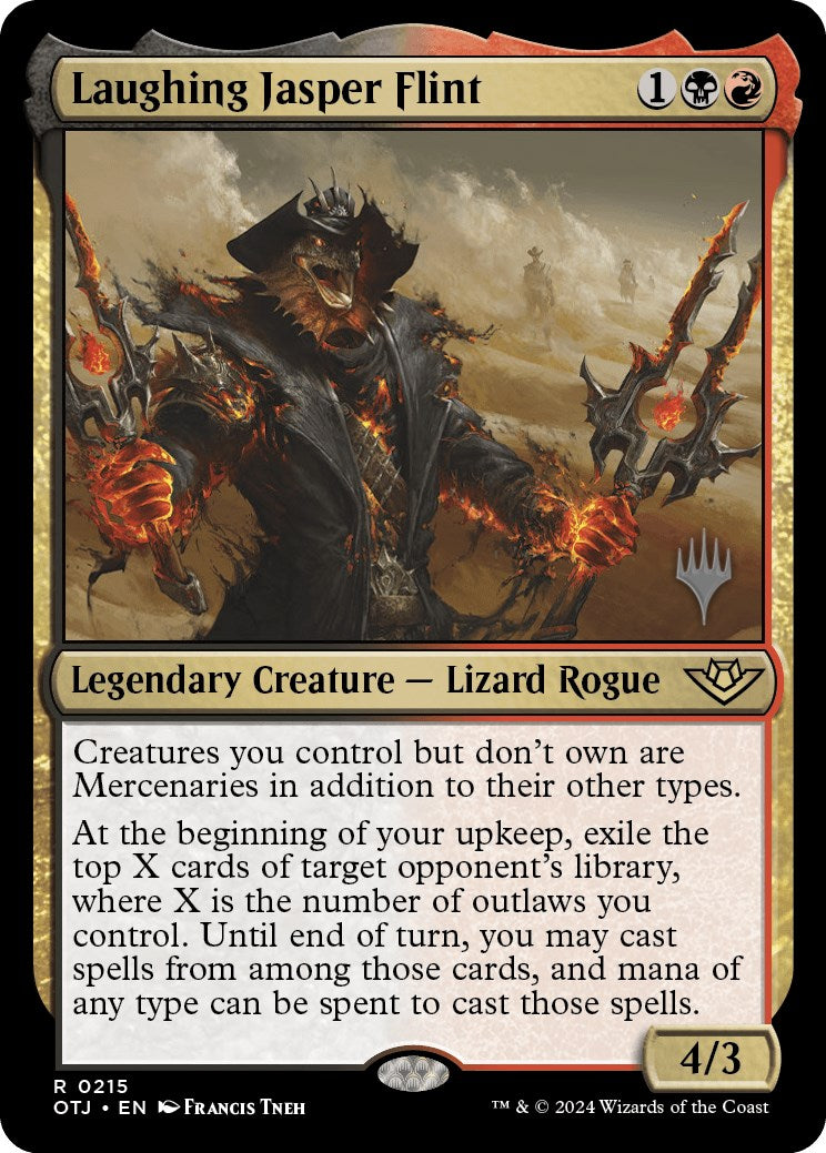 Jasper Flint rieur (Pack promo) [Promos Les Hors-la-loi de Croisetonnerre]