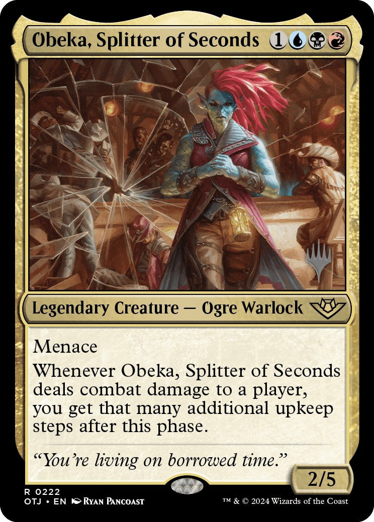 Obeka, Fractionneuse de secondes (Booster promo) [Promos Les hors-la-loi de Croisetonnerre]